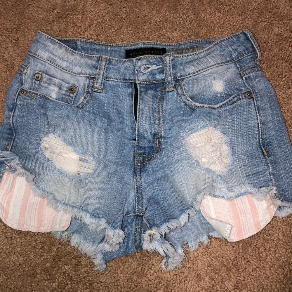 High waisted Aeropostale shorts